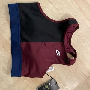 Nike swoosh sports bra